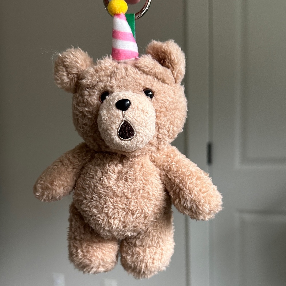 Ted2 Teddy Bear Action Keychain from PopMart